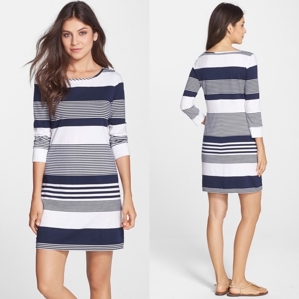 Lilly Pulitzer Marlowe Blue Striped Dress